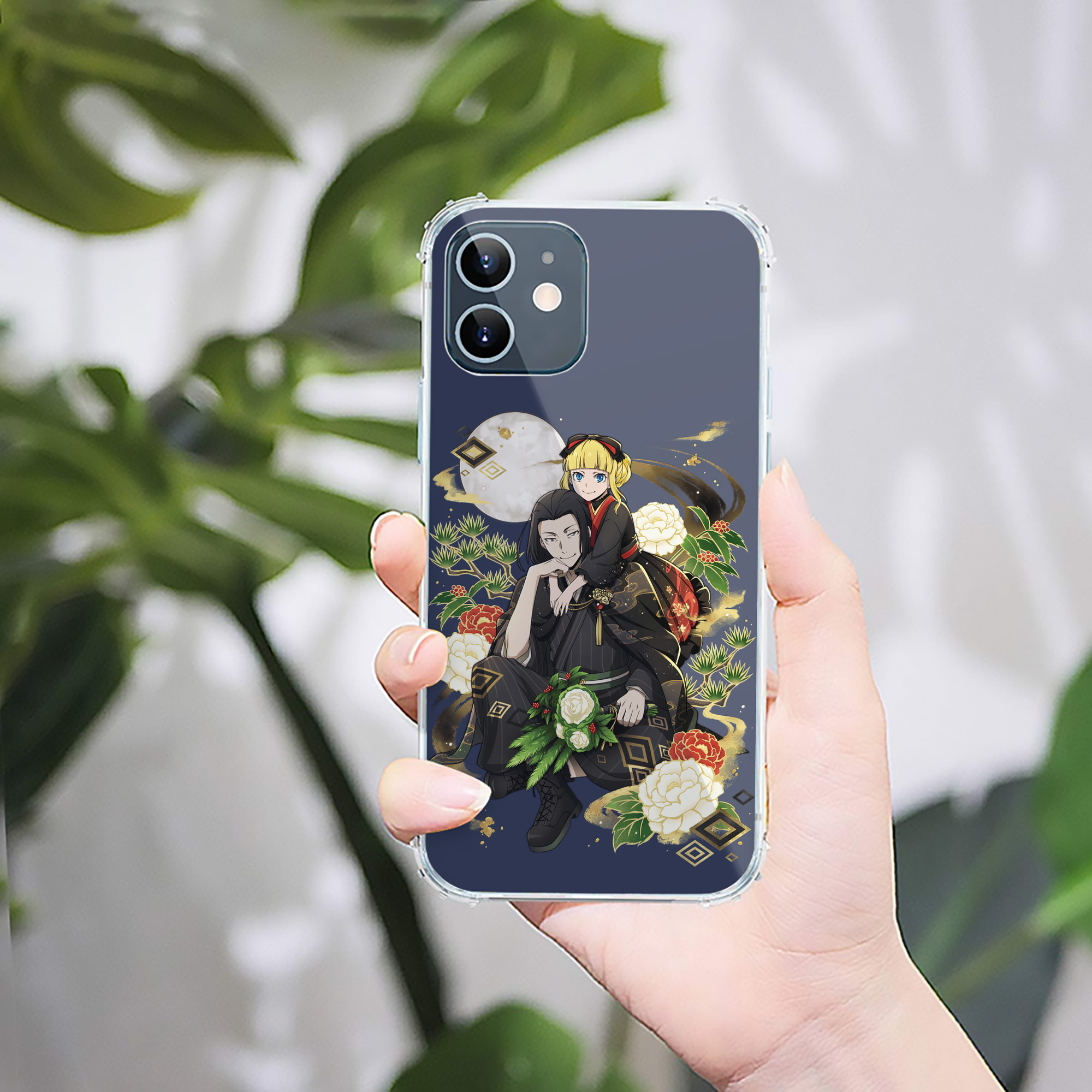 （画像用） 文豪ストレイドッグス Bungo Stray Dogs 【iPhone 12シリーズ対応】透明スマホケース（クリアソフトケース）